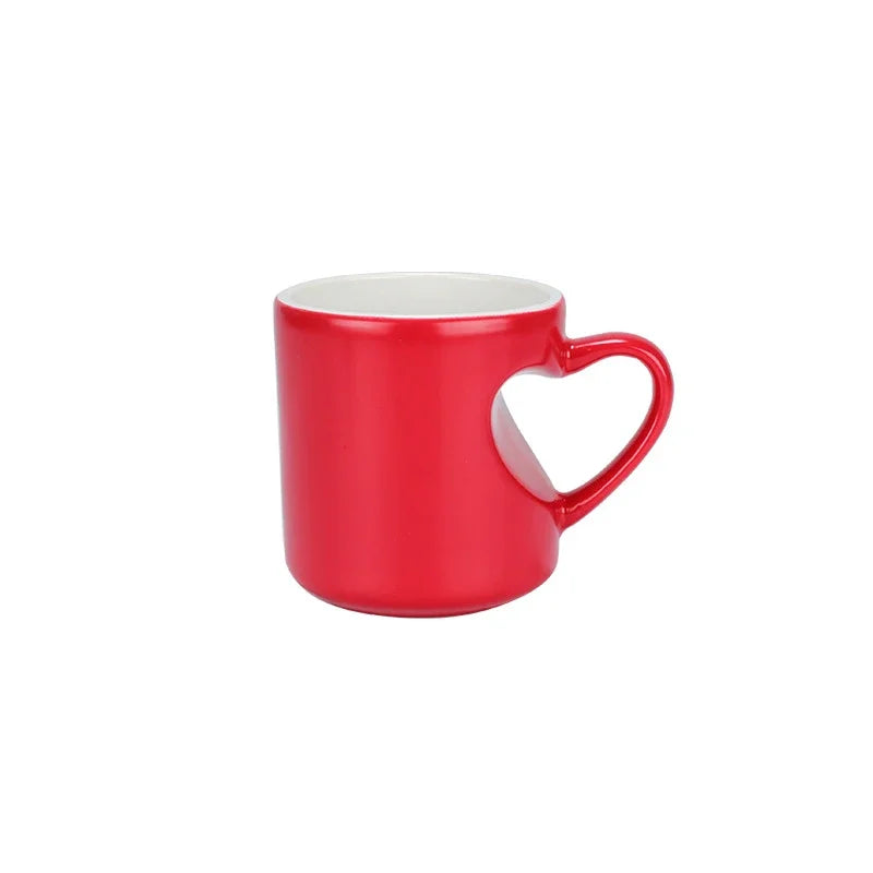 New DIY Photo mug best gift for friends Changing Color Love heart Mug unique Ceramic Coffee Cup custom your photo on Tea